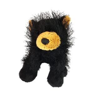 GANZ Webkinz Black Bear Plush Stuffed Animal HM004 EUC